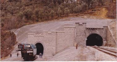 Ligne Maginot - Tunnel de Gigne et Caranca - 1 février 1978
Les entrées des deux tunnels sont achevées