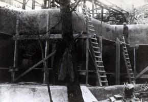 Ligne Maginot - CAP MARTIN - (Ouvrage d'artillerie) - La construction de l'ouvrage