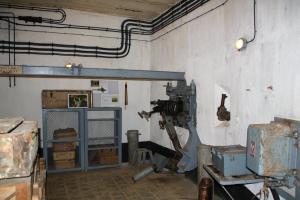 Ligne Maginot - GALGENBERG - A15 - (Ouvrage d'artillerie) - L'entrée des munitions
L'intérieur de la chambre de tir droite
