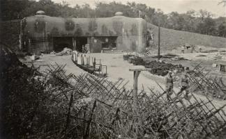 Ligne Maginot - Ouvrage d'artillerie de FERMONT - L'entrée munitions de l'ouvrage en 1940