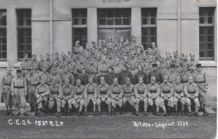 Ligne Maginot - LEGERET - (Camp de sureté) - La 4° CEO du 153° RIF stationnée dans le Camp du Légeret en 1938.