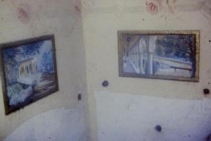 Ligne Maginot - Ouvrage d'artillerie du KOBENBUSCH - Peintures murales dans l'ouvrage