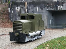 Ligne Maginot - Locotracteur Billard T 75 D - Musée du Schoenenbourg  -AALMA