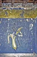 Ligne Maginot - Camp des Fourches - et encore les peintures murales pour comparer leur état....
