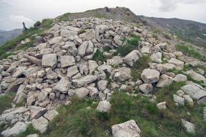 Ligne Maginot - GRANGES COMMUNES (Ouvrage d'infanterie) - Les rochers et cailloux se révèlent etre des sacs de ciment