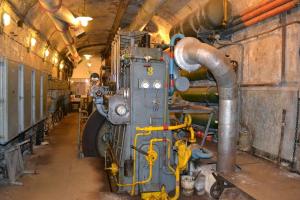 Ligne Maginot - GALGENBERG - A15 - (Ouvrage d'artillerie) - L'usine électrique
Groupe électrogène à moteur SGCM G3VU42