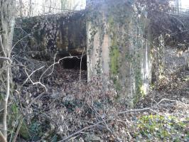 Ligne Maginot - DB335 - GRANDS COTES OUEST - (Blockhaus pour canon) - Le créneau de tir. Sous son feu la vallée de la Chiers