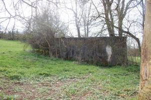 Ligne Maginot - DB374 - LE FOURNEAU 2 - (Blockhaus pour canon) - En contrebas de la voie ferrée... Surveillance de l'autre voie ferrée et vallée de la Crusnes