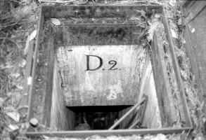 Ligne Maginot - Chambre de coupure D2 - Entrée