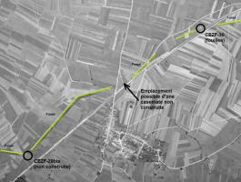 Ligne Maginot - CEZF-29bis - LION-DEVANT-DUN Ouest (Casemate d'infanterie) - Le tronçon CEZF-29bis - CEZF-30 en 1950