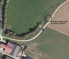 Ligne Maginot - VILLERS LE ROND (III/132° RIF) - (PC de Quartier) - Localisation précise du PC