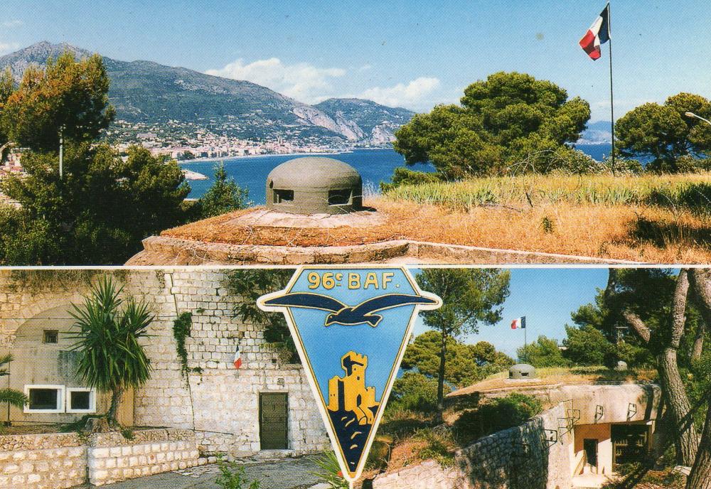 Ligne Maginot - CAP MARTIN - (Ouvrage d'artillerie) - Carte postale éditée par AMICORF dans les années 1990