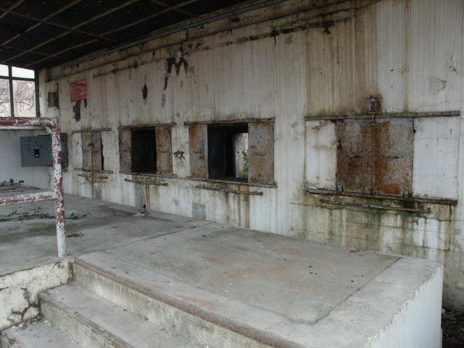 Ligne Maginot - Stand de tir Dessaix - Le pas de tir