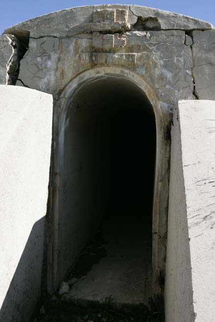 Ligne Maginot - VALLEE ETROITE - (Ouvrage d'infanterie) - Le bloc d'entrée
Le débouché de la galerie d'accès