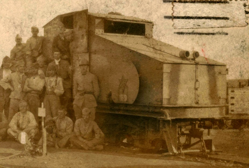 Ligne Maginot - Locotracteur CROCHAT type DL - Photo prise à Metz en 1921