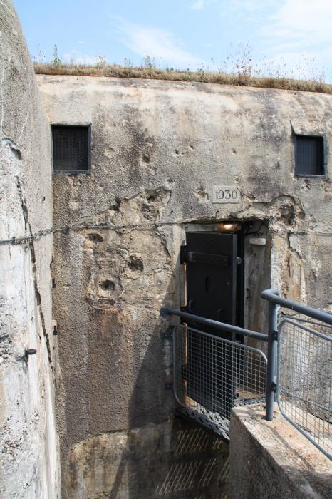 Ligne Maginot - Casemate d'Oberroerdern Sud - L'entrée 