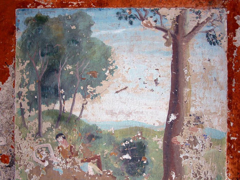 Ligne Maginot - GONDRAN C - (Ouvrage d'infanterie) - Peintures murales à l’intérieur