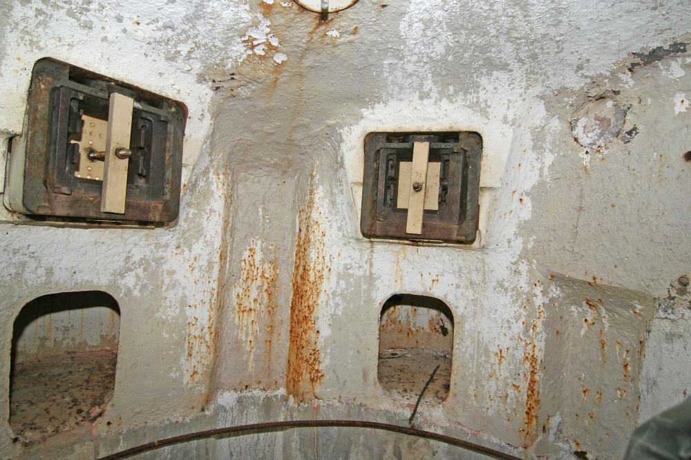 Ligne Maginot - Ouvrage de PLATE LOMBARDE - Bloc 2
L'intérieur de la cloche Pamart