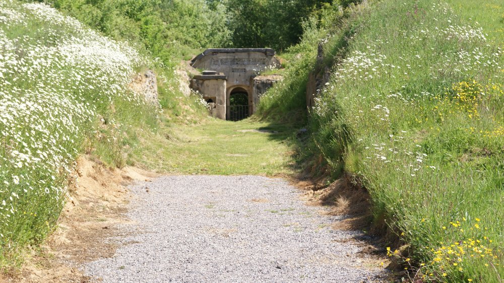Ligne Maginot - LA SALMAGNE - (Ouvrage d'infanterie) - Entrée du fort Séré de Rivières