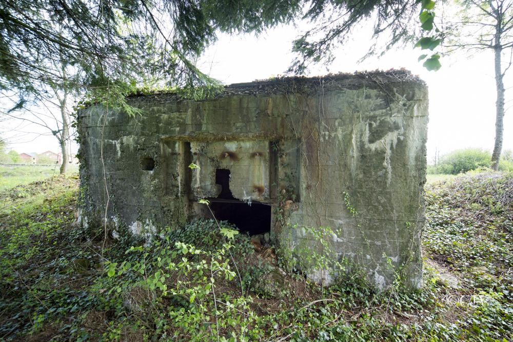 Ligne Maginot - DB202 - (Blockhaus pour canon) - L'entrée pour le canon