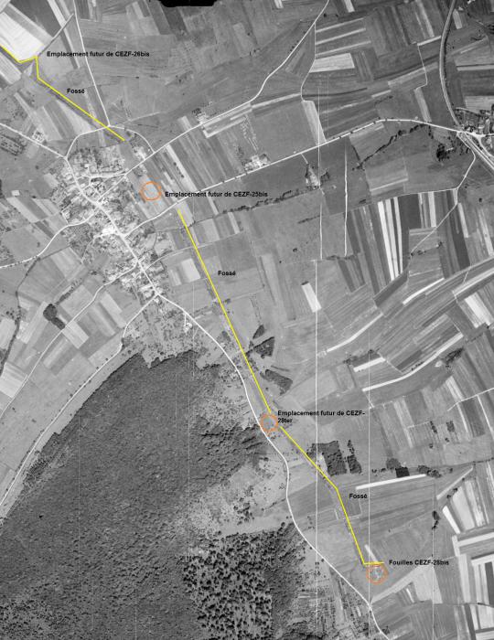 Ligne Maginot - CEZF-28ter (Casemate d'infanterie - double) - Deuxième ligne CEZF de Dun sur Meuse