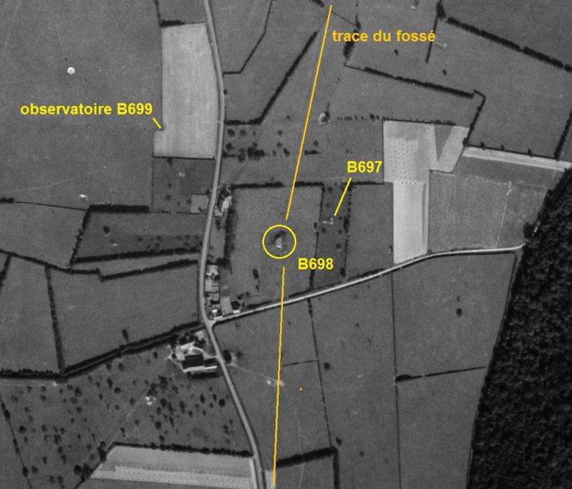 Ligne Maginot - B697 - BOUT D'EN-HAUT NORD - (Blockhaus pour arme infanterie) - 