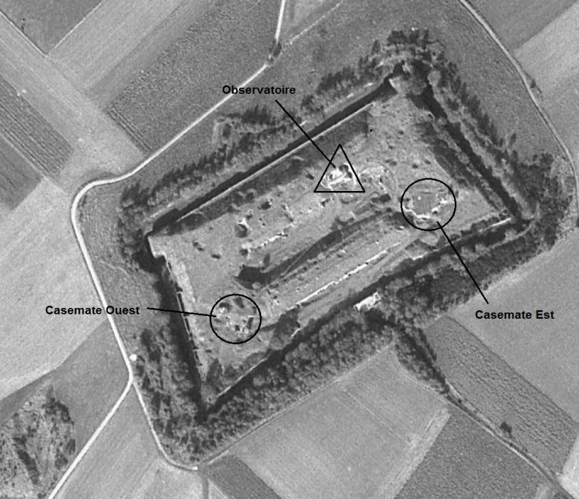 Ligne Maginot - A18 - FORT DE MAULDE OUEST - (Casemate d'artillerie) - 