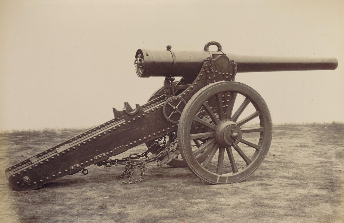 Ligne Maginot - Canon de 155mm L Mle 1877 de Bange - 