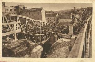 Ligne Maginot - REMELFING Voie Ferrée - La DMP destinée à détruire les culées du pont ferroviaire sur la Sarre a été activée.
