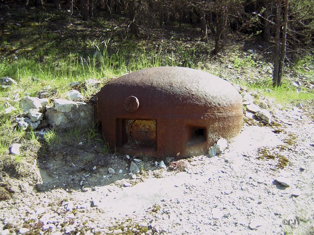 Ligne Maginot - Ouvrage d'artillerie de SAINT ANTOINE - Bloc 2
Cloche pour jumelage de mitrailleuses