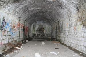 Ligne Maginot - Abri caverne de la TETE de CHIEN - L’intérieur de la troisième salle