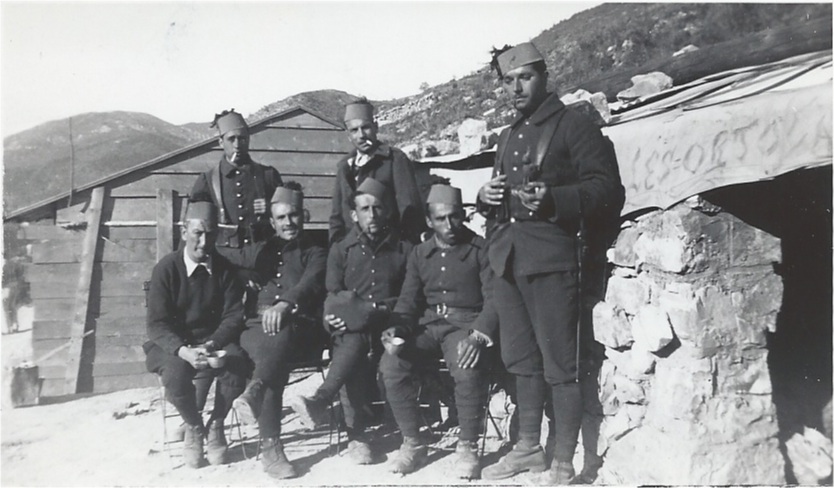Ligne Maginot - Alpins du 86° BAF - Troupes coloniales - La 'Casbah des Ortolans' à proximité de Sainte-Agnés