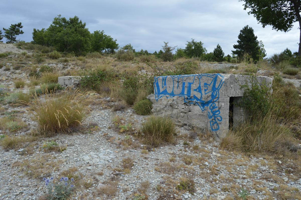Ligne Maginot - LA LAVINA (3° BIE 157°RAP) - (Position d'artillerie préparée) - Reste de l’abri