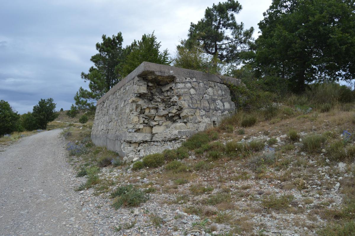Ligne Maginot - LA LAVINA (3° BIE 157°RAP) - (Position d'artillerie préparée) - 