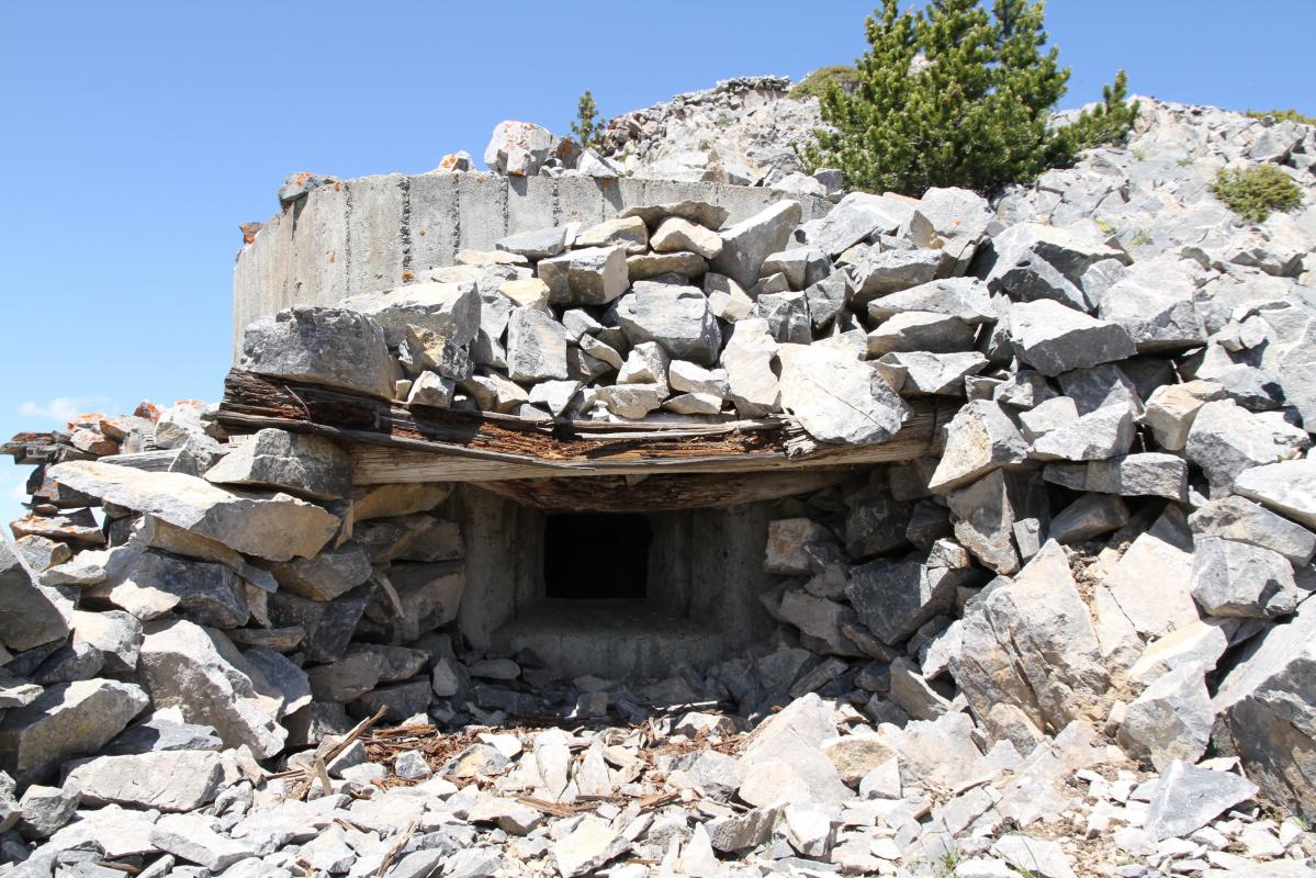 Ligne Maginot - Blockhaus de l'OMBILIC Sud Inférieur - 