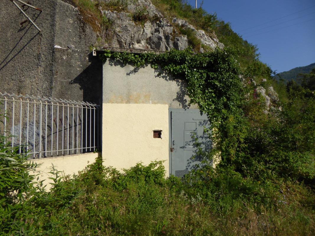 Ligne Maginot - Ouvrage du CASTILLON - Bloc 1
Le poste de transformation extérieur
