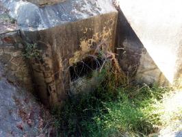 Ligne Maginot - CAP MARTIN - (Ouvrage d'artillerie) - La cheminée du bloc 1