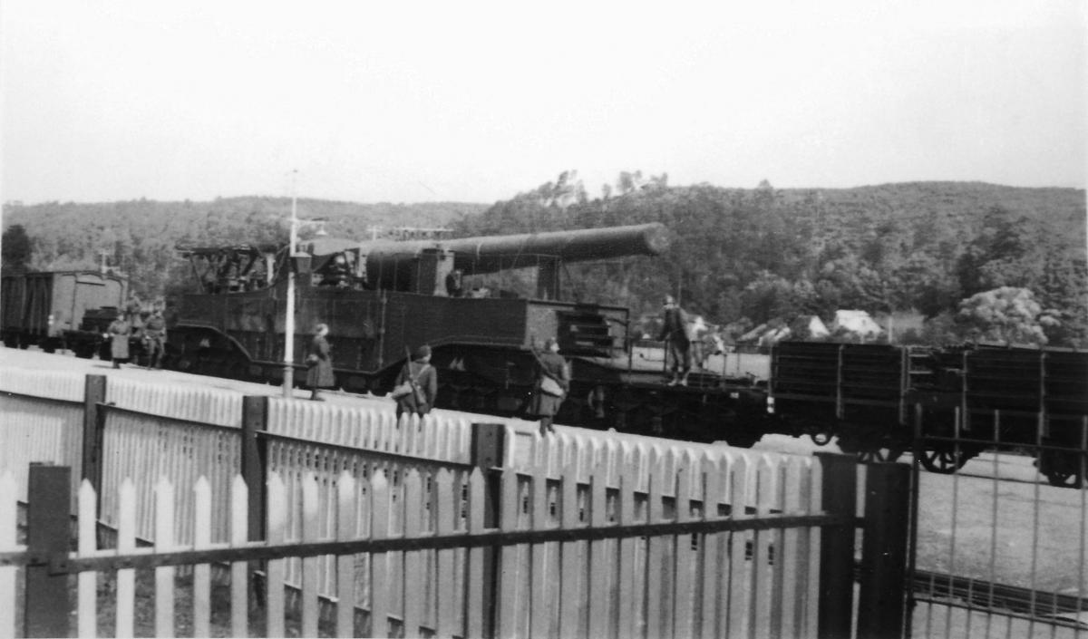 Ligne Maginot - BANNSTEIN - Canon ALVF de 340 mm - 