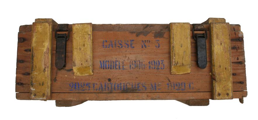 Caisse pour munitions de 7,5 mle 1929 C