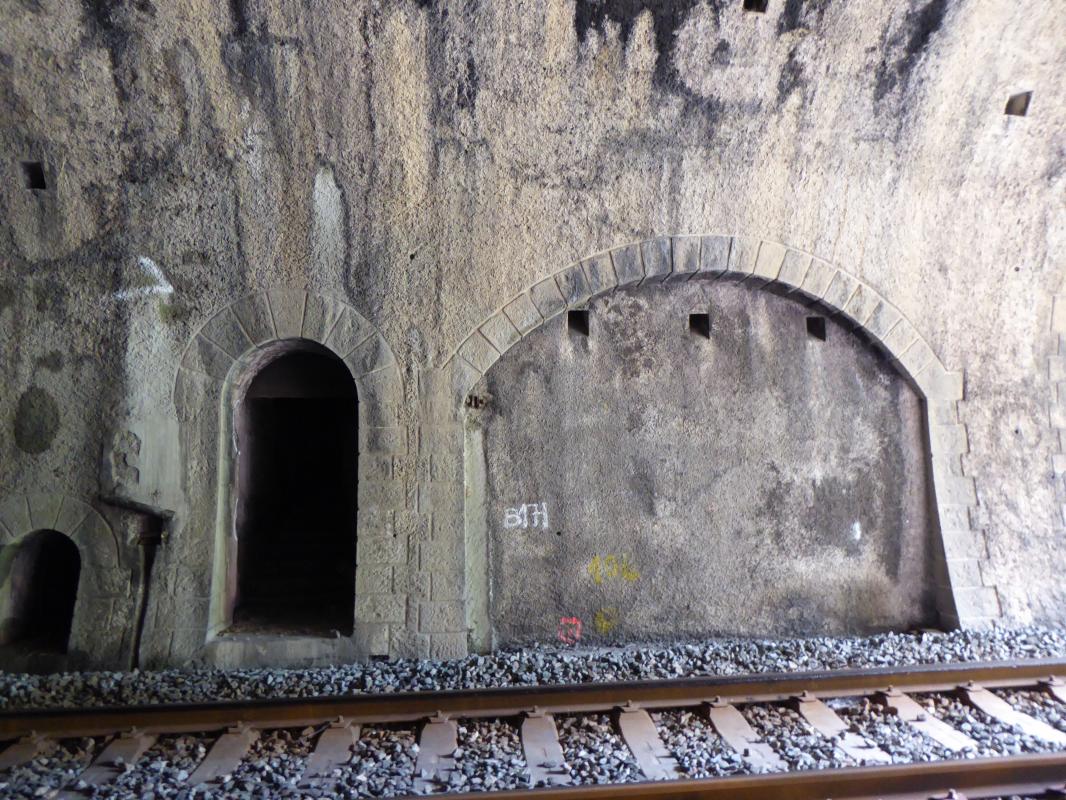 Ligne Maginot - Caranca Sud (Tunnel de) - L'entrée