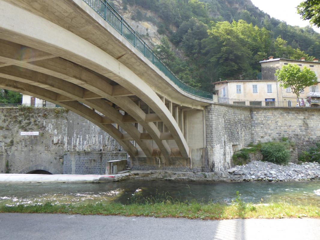 Ligne Maginot - Pont Supérieur (DMP 23) - Le pont actuel, aucune trace de l'ancien pont