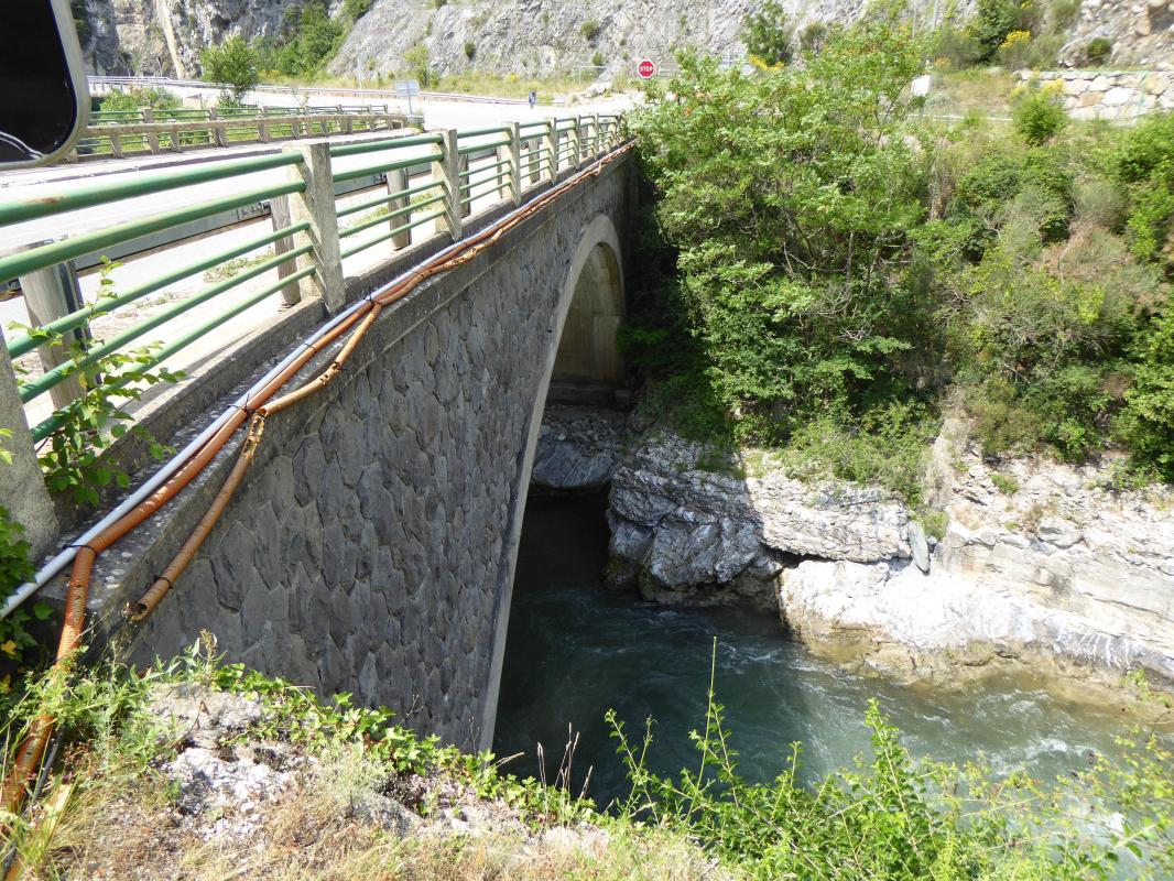 Ligne Maginot - Pont de la BANDOLA (DMP 41) - Le pont actuel