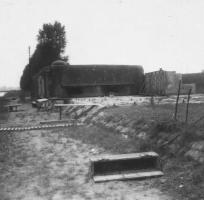 Ligne Maginot - CHAMP DE COURSES - (Casemate d'infanterie - double) - Vue sur la chambre de tir Nord