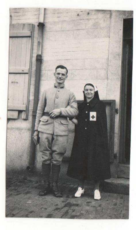 Ligne Maginot - MOIRY - (Casemate d'infanterie - Double) - Le 9 septembre 1939 , jour de mariage du soldat Harmand  à Margut 