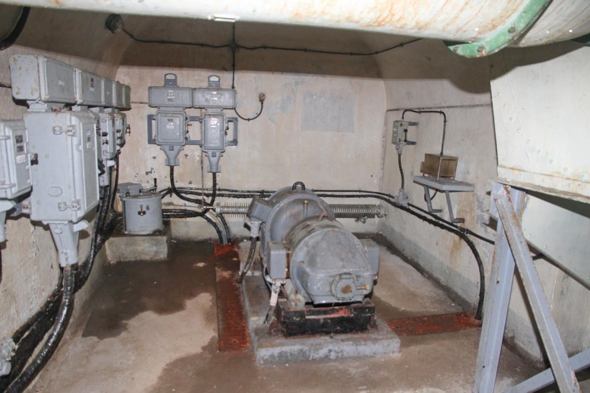 Ligne Maginot - ROCHE LA CROIX (RLC) - (Ouvrage d'artillerie) - Bloc 5
Sous-station de conversion de la tourelle