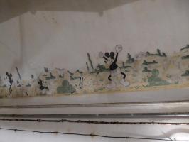 Ligne Maginot - Petit ouvrage d'infanterie du BOIS de BOUSSE -  2016  Les peintures murales