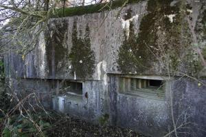 Ligne Maginot - AB17 - (Blockhaus pour canon) - Les créneaux
