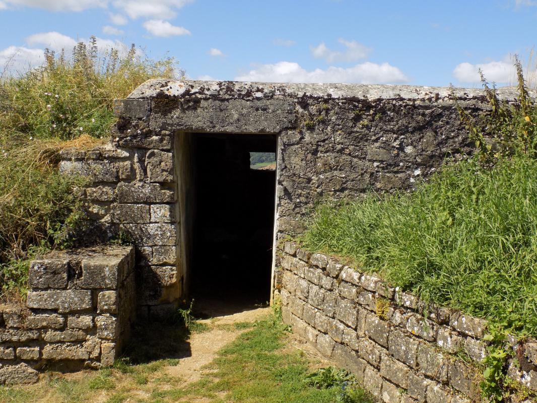 Ligne Maginot - Observatoire de la Citadelle de Montmedy Ouest - L'entrée