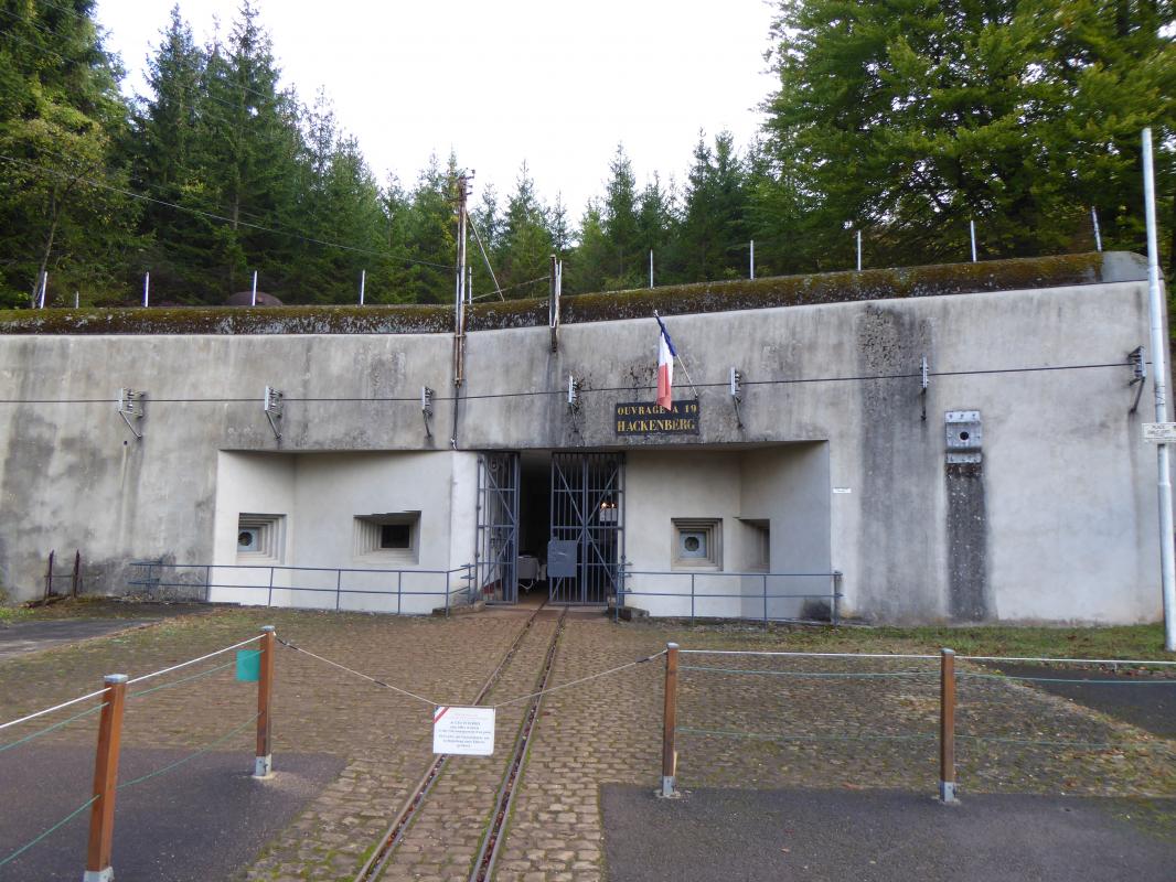 Ligne Maginot - HACKENBERG - A19 (Ouvrage d'artillerie) - L'entrée des munitions