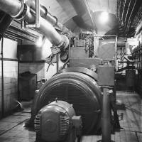 Ligne Maginot - ANZELING - A25 - (Ouvrage d'artillerie) - L'usine électrique
Photo prise en 1940